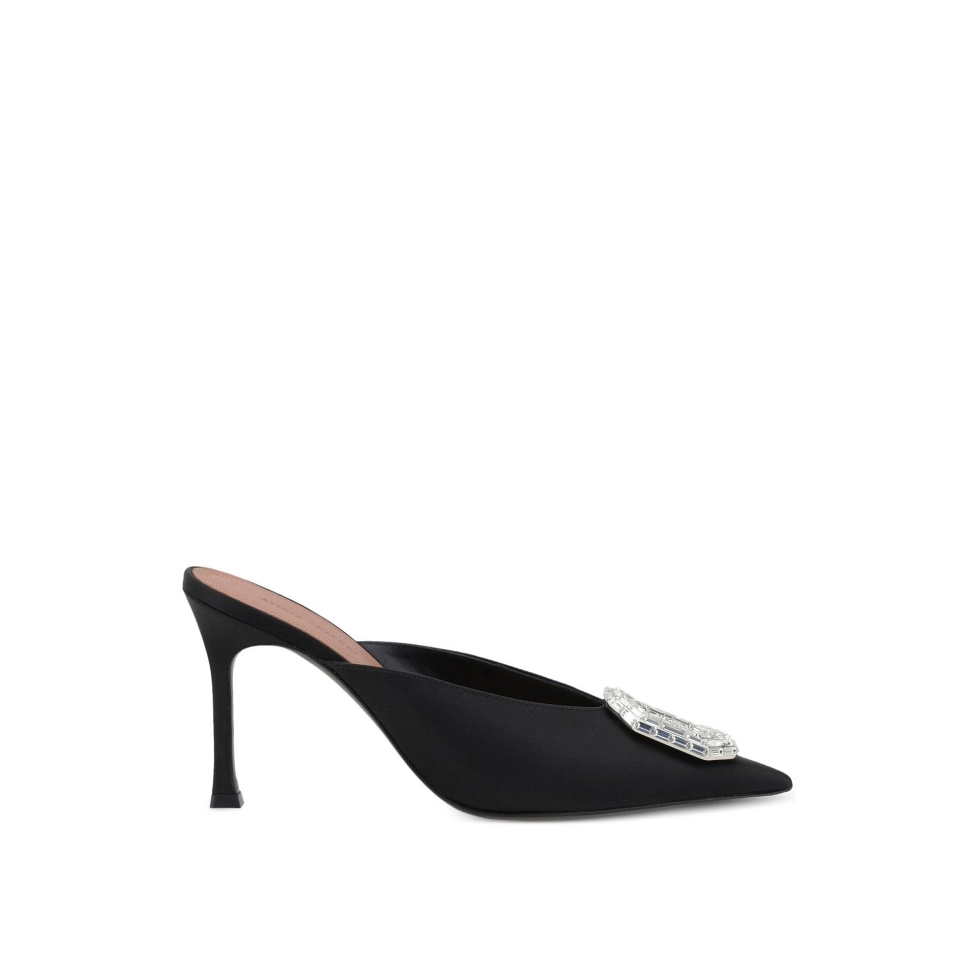 AMINA MUADDI Chic Camelia 90 Flat Slip-On