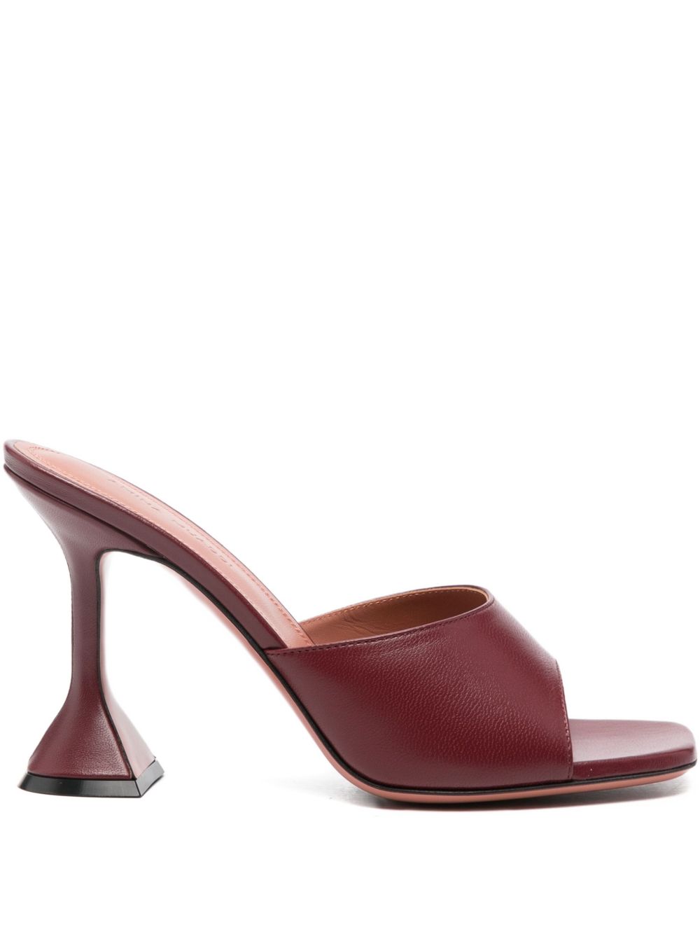 AMINA MUADDI Elegant Hourglass Heel Sandals