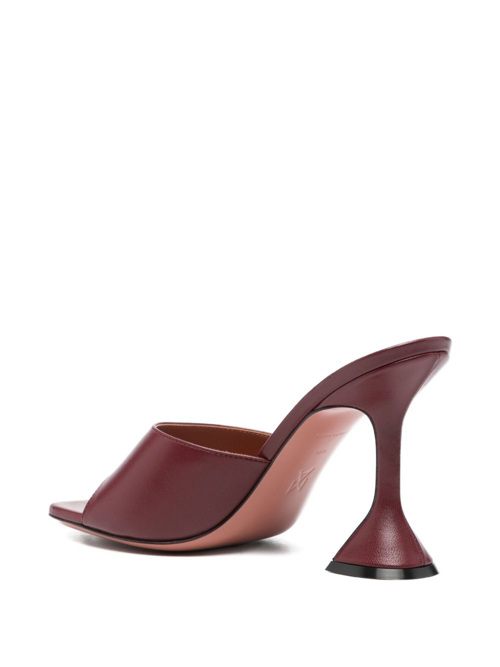 AMINA MUADDI Elegant Hourglass Heel Sandals