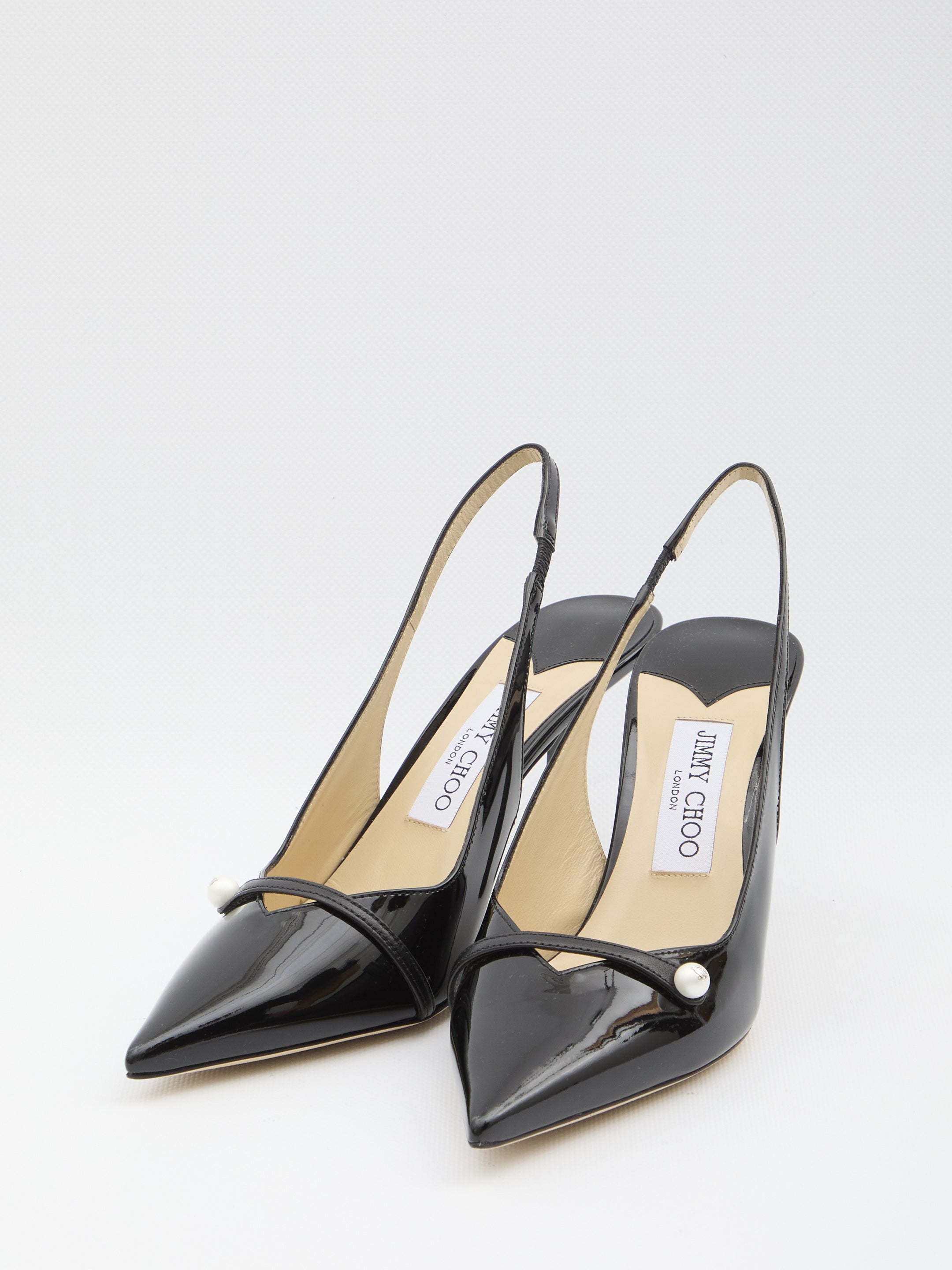 JIMMY CHOO Amita 85 Slingback Pumps