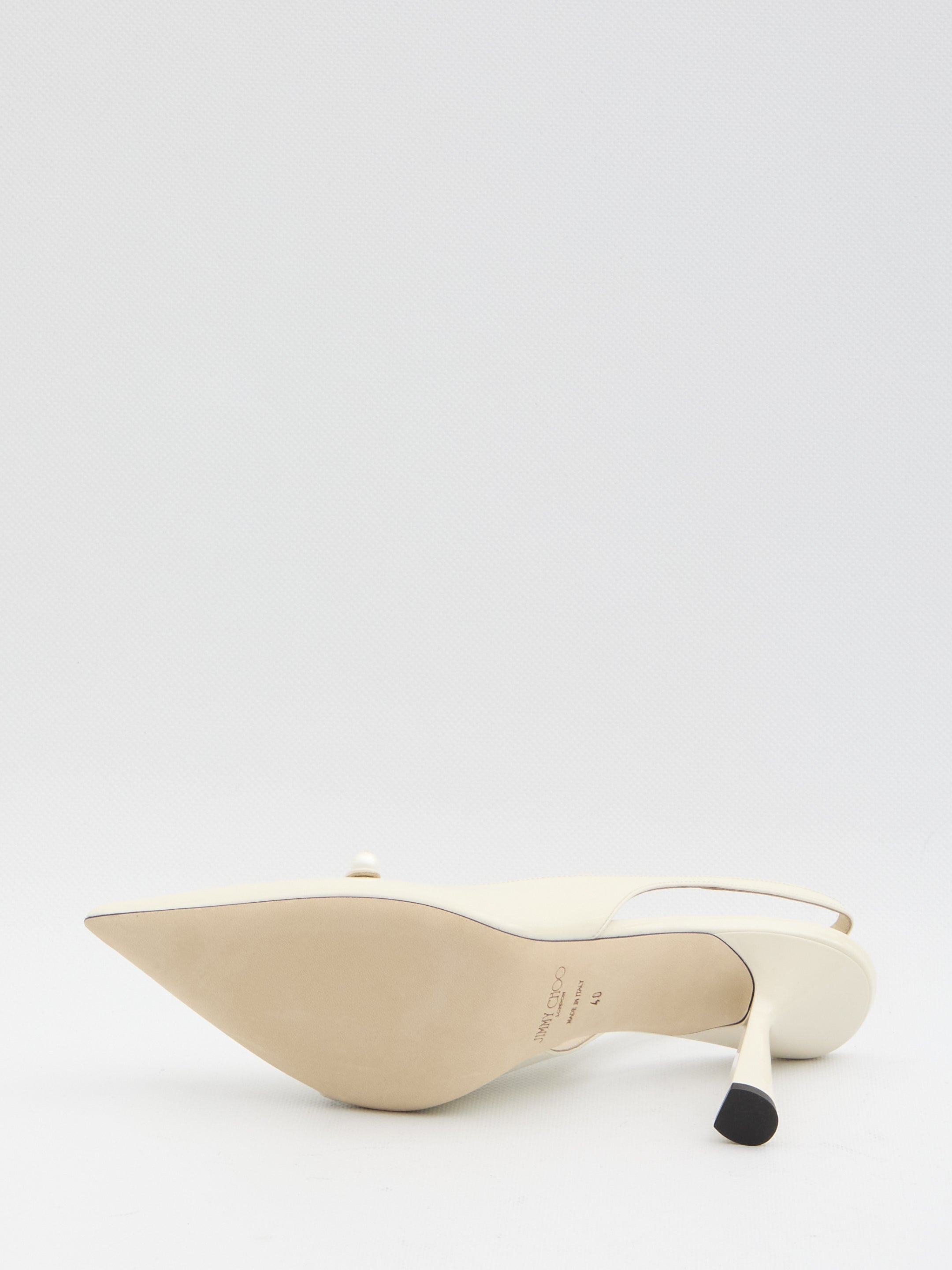 JIMMY CHOO Amita Pumps with Sculptural Stiletto Heel, 8.5 cm