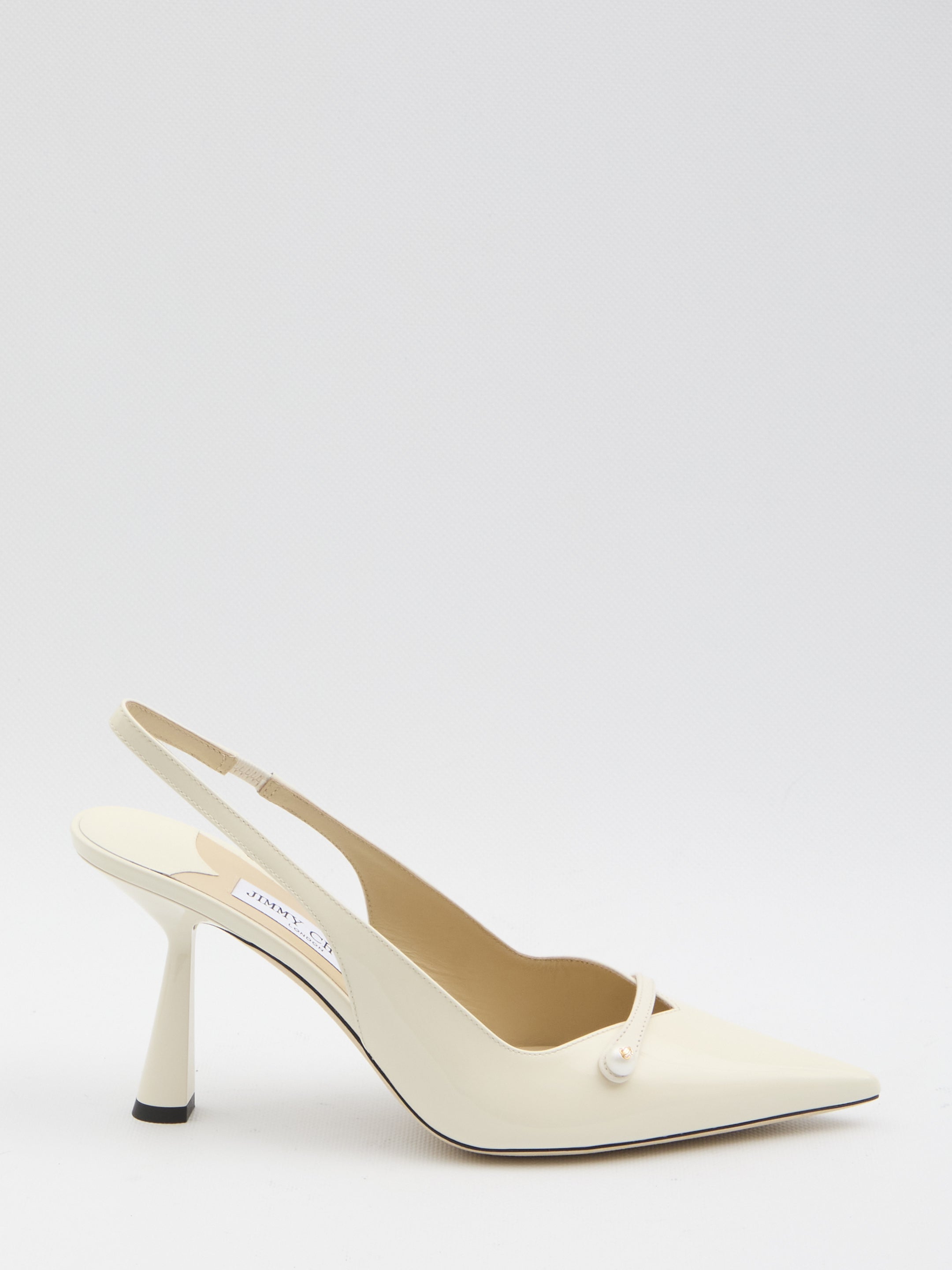 JIMMY CHOO Amita Pumps with Sculptural Stiletto Heel, 8.5 cm