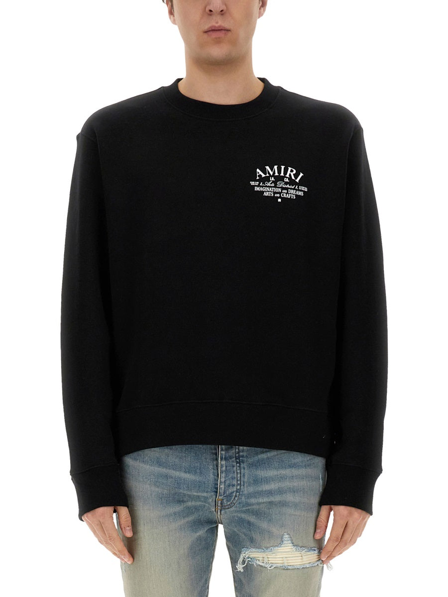 AMIRI Arts District Crew Sweatshirt - Size L