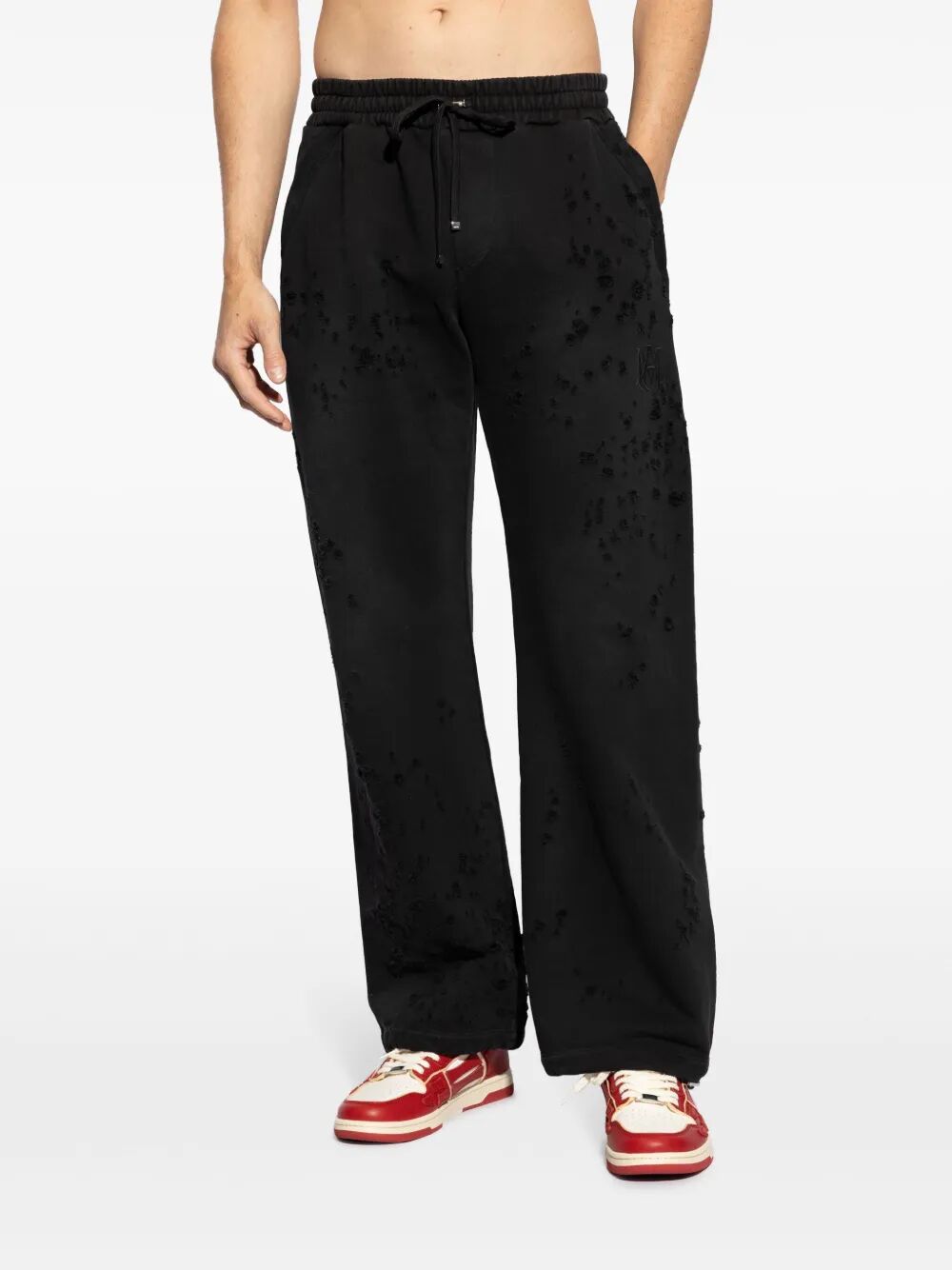 AMIRI Men's Embroidered Straight Sweatpant