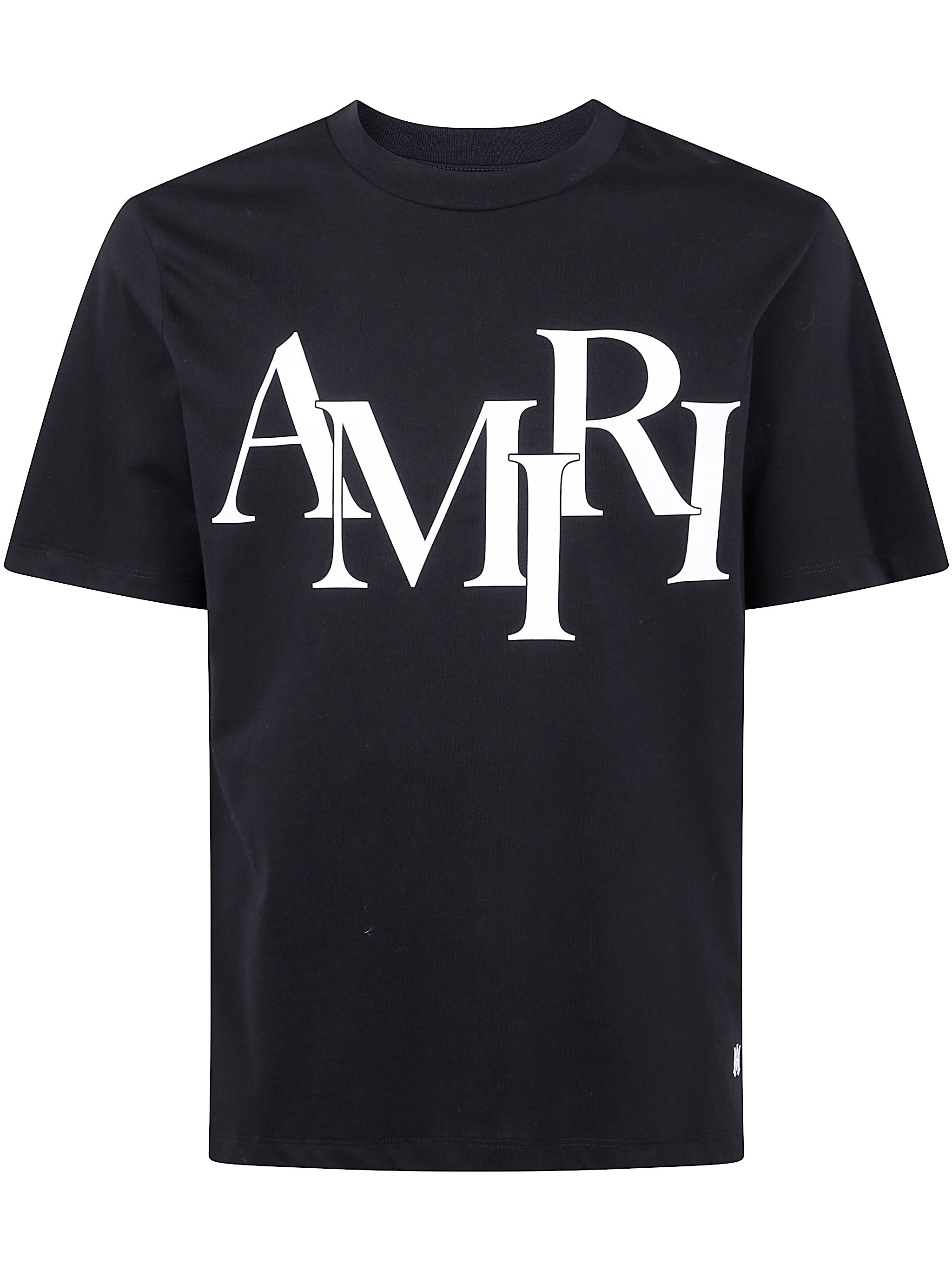 AMIRI Staggered Logo Tee (Size L)