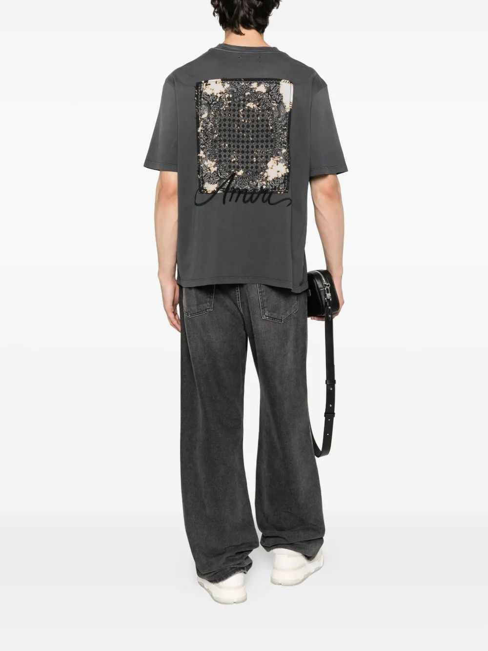 AMIRI Bleach Bandana Patch Tee