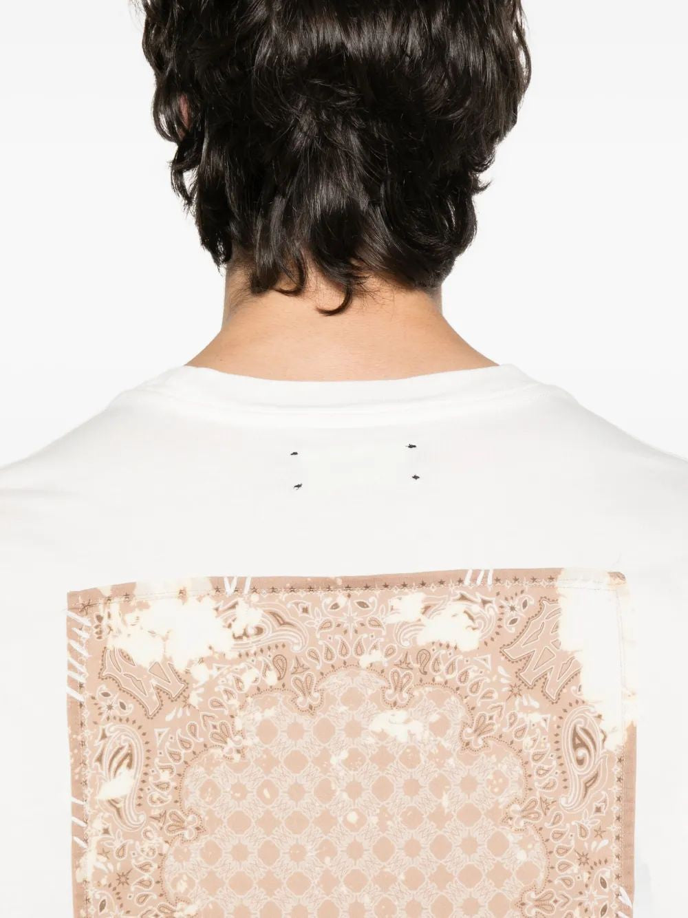 AMIRI Bleach Bandana Patch Tee