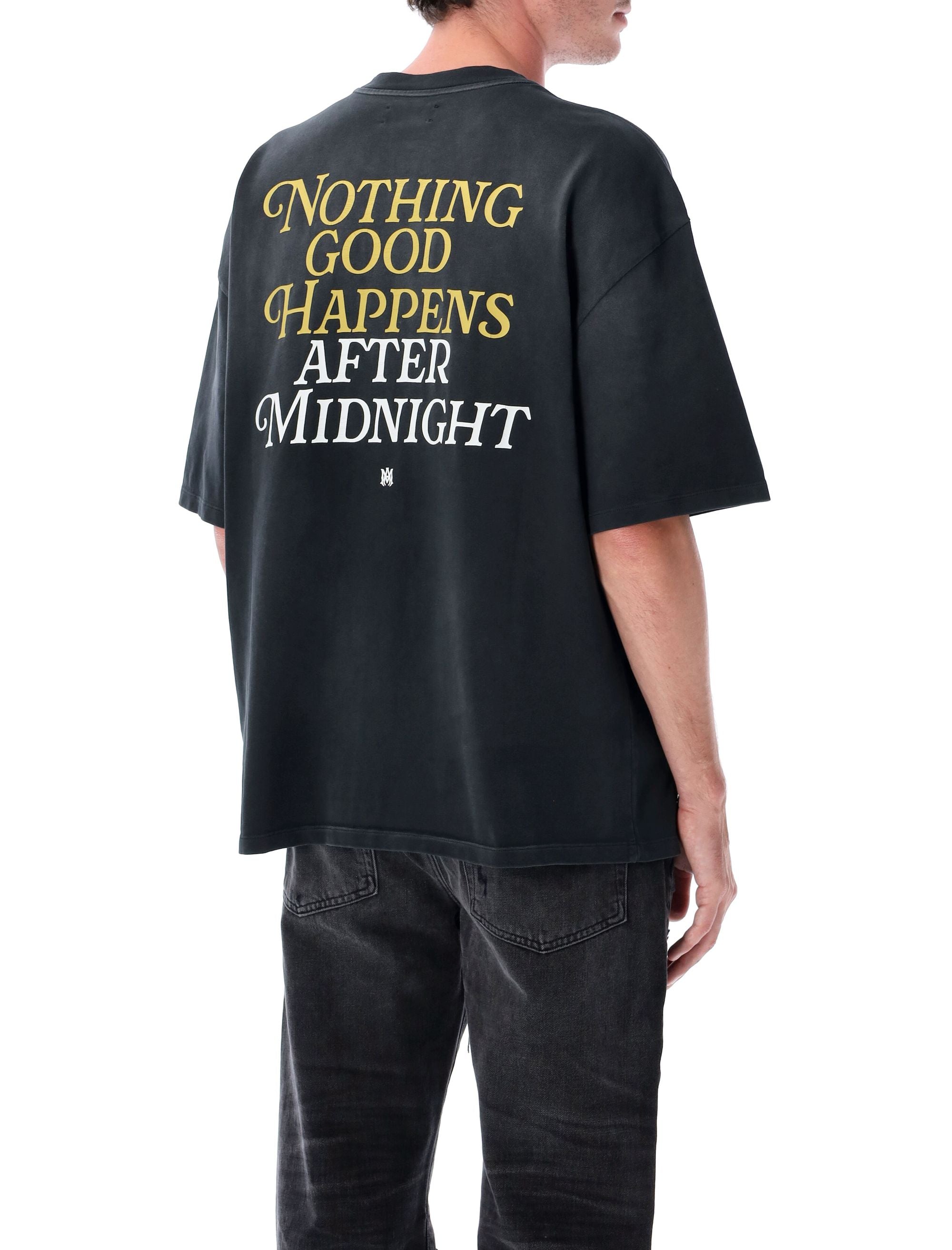 AMIRI Night Oversized T-Shirt - Size L