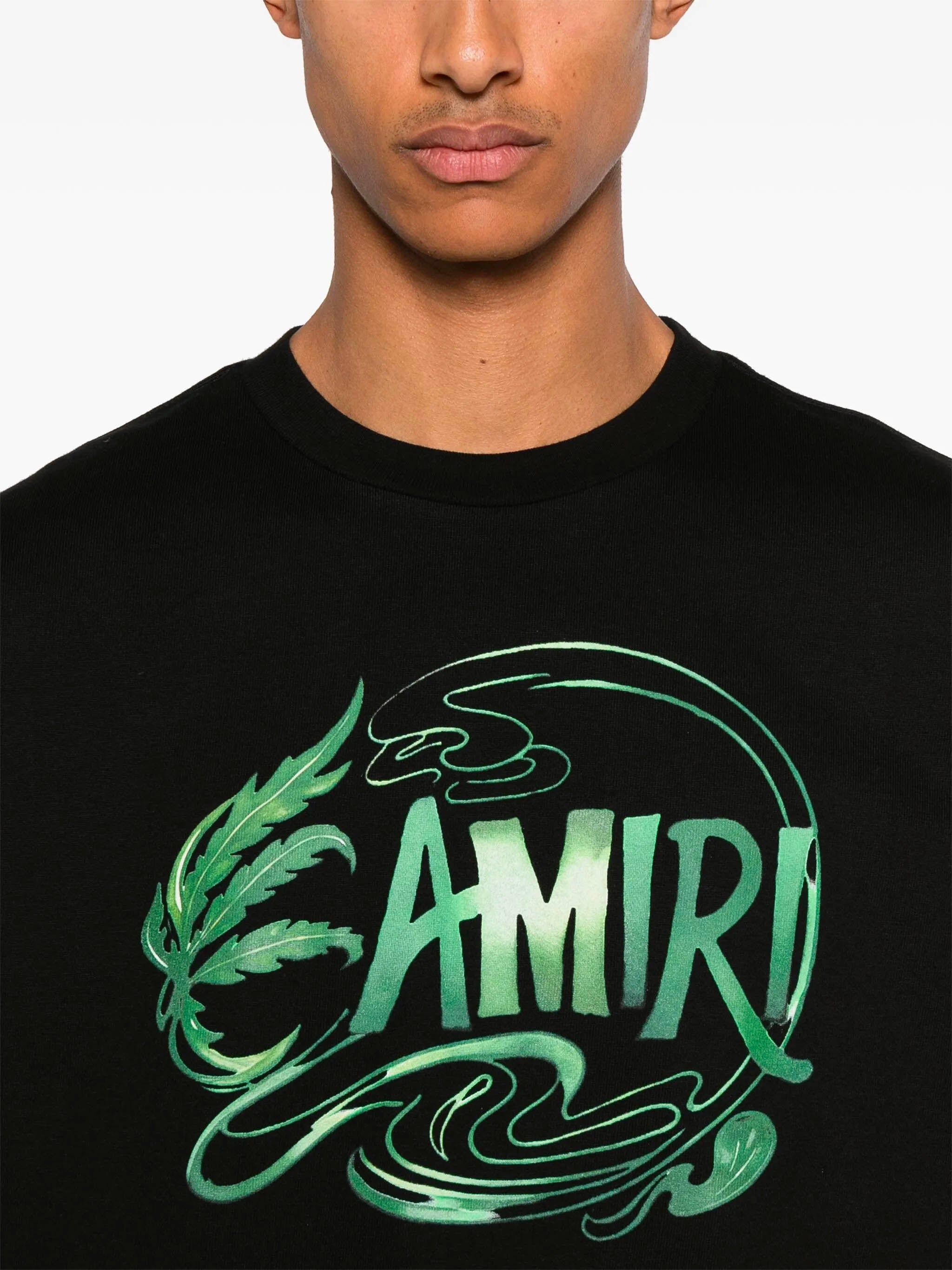 AMIRI Leaf Oversized T-Shirt - Fall/Winter 2025