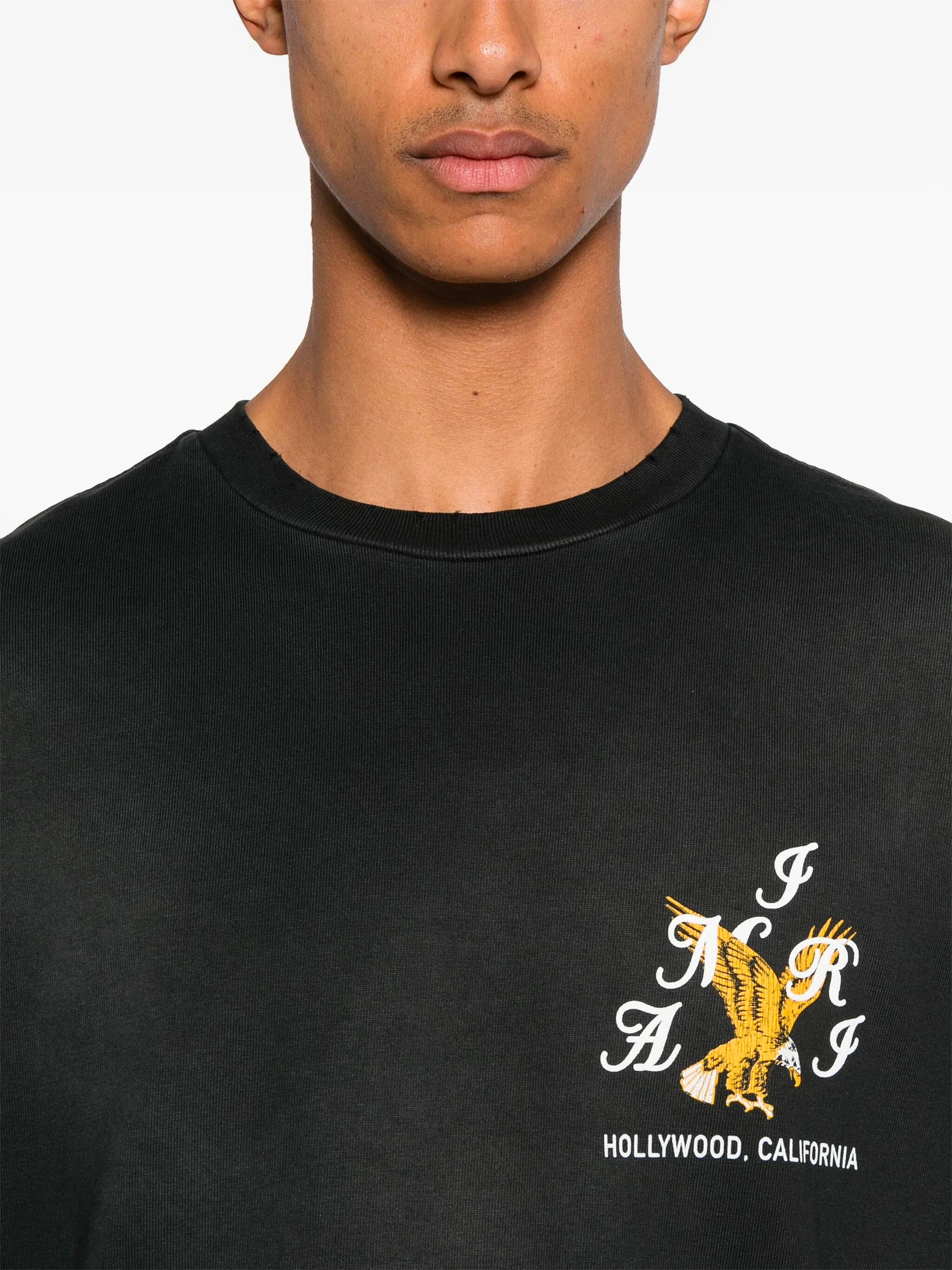 AMIRI Eagle Graphic Crewneck T-Shirt for Men