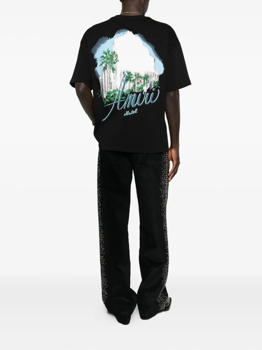 AMIRI Hotel Oversized Tee - FW25 Collection