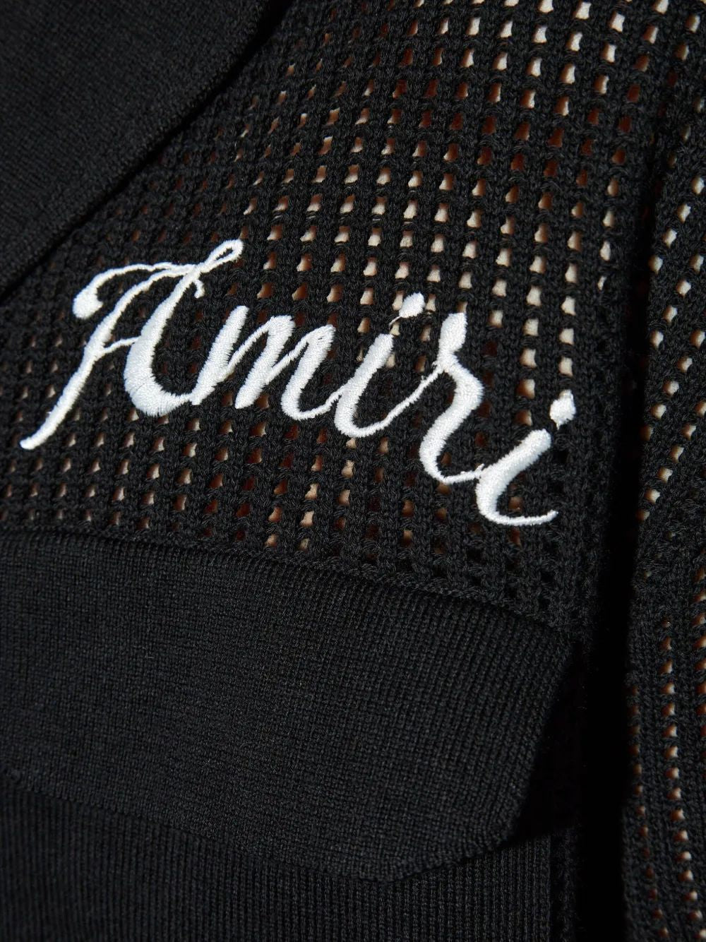 AMIRI Men's Mesh Polo for Spring/Summer 2025