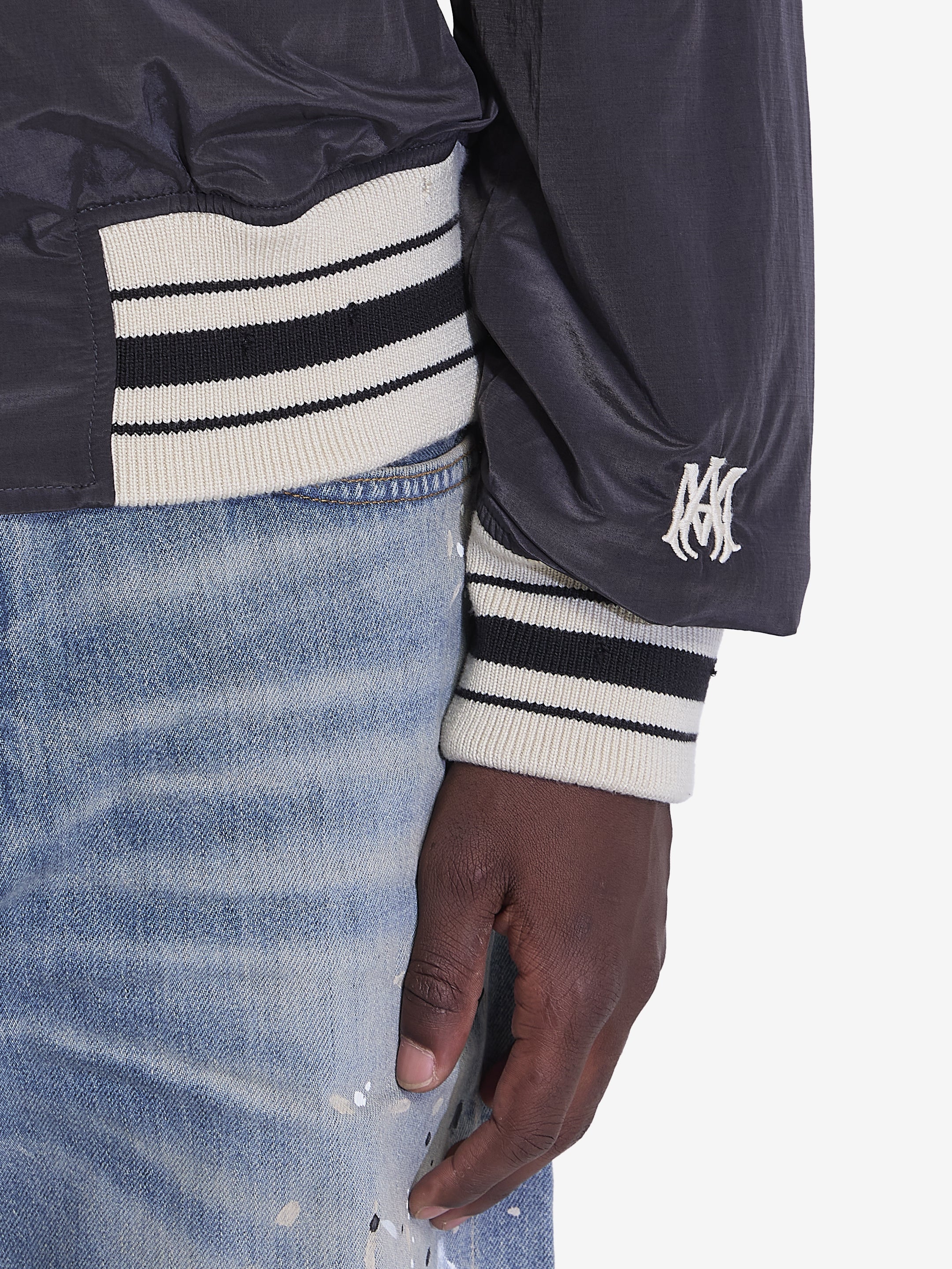 AMIRI Sun Faded Bomber Jacket