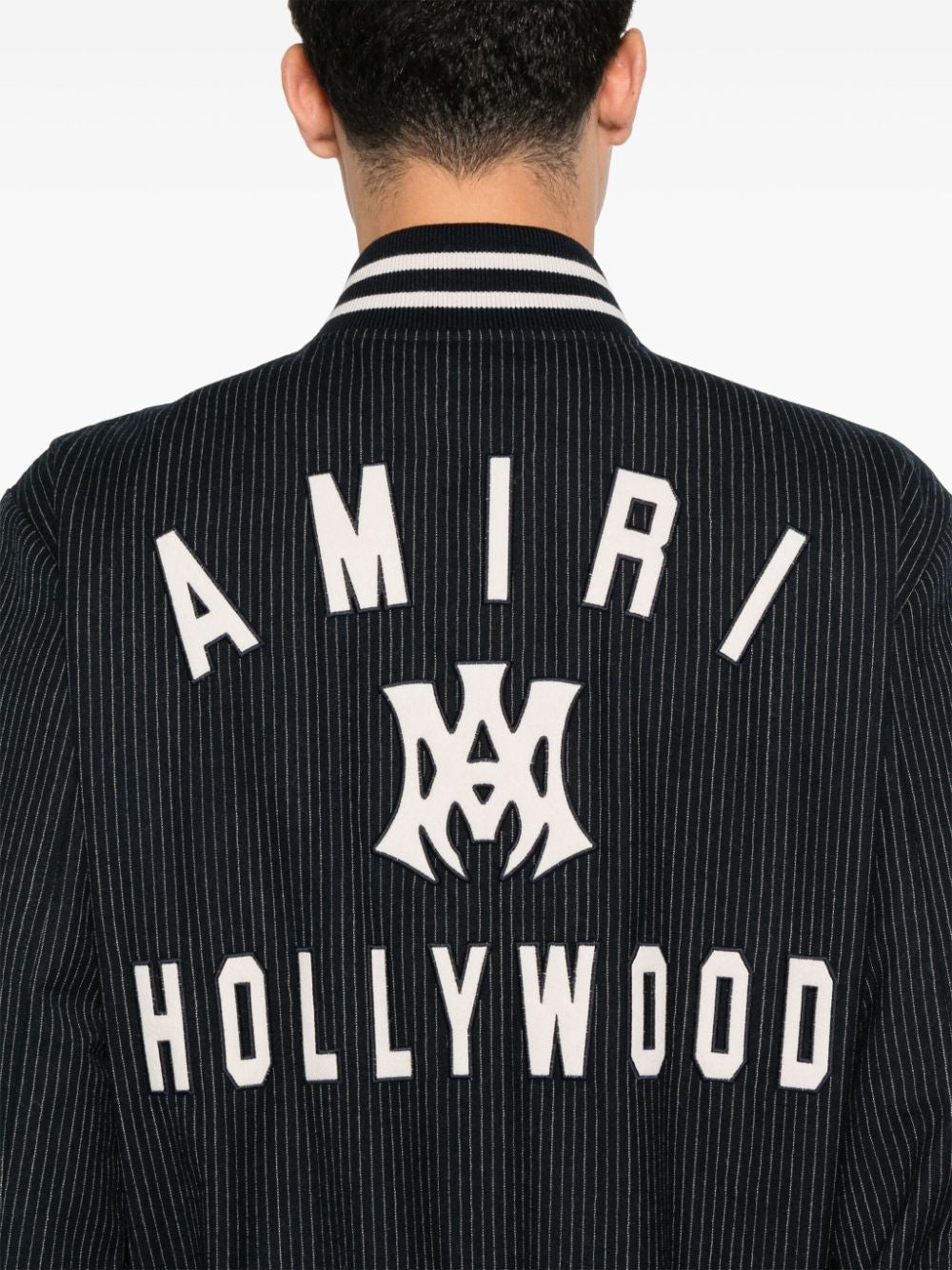 AMIRI Pinstripe Bomber Jacket for Men - SS25