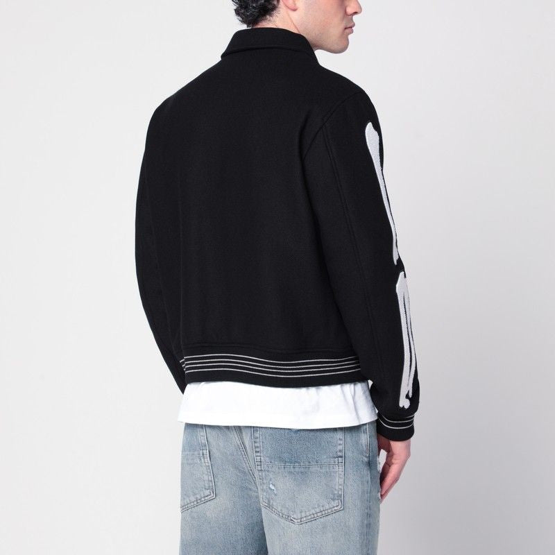 AMIRI Classic Wool Blend Jacket with Logo