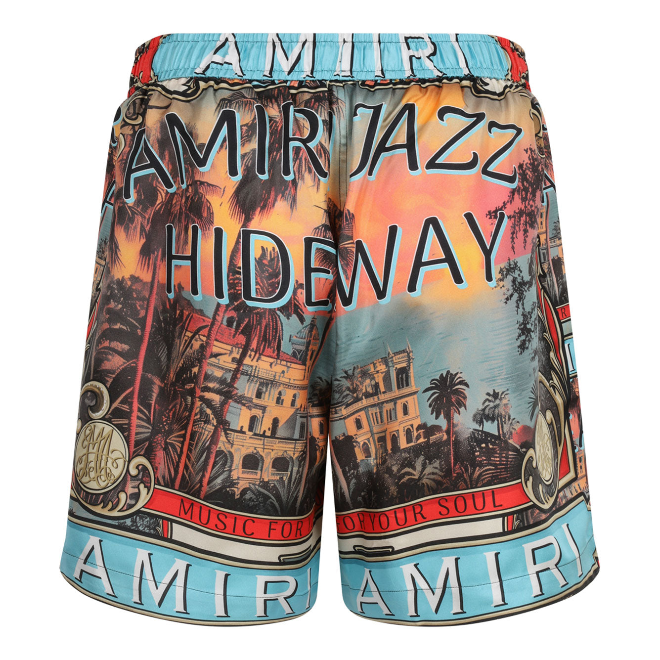 AMIRI Luxury Silk Shorts for Men - Perfect for Summer SS25