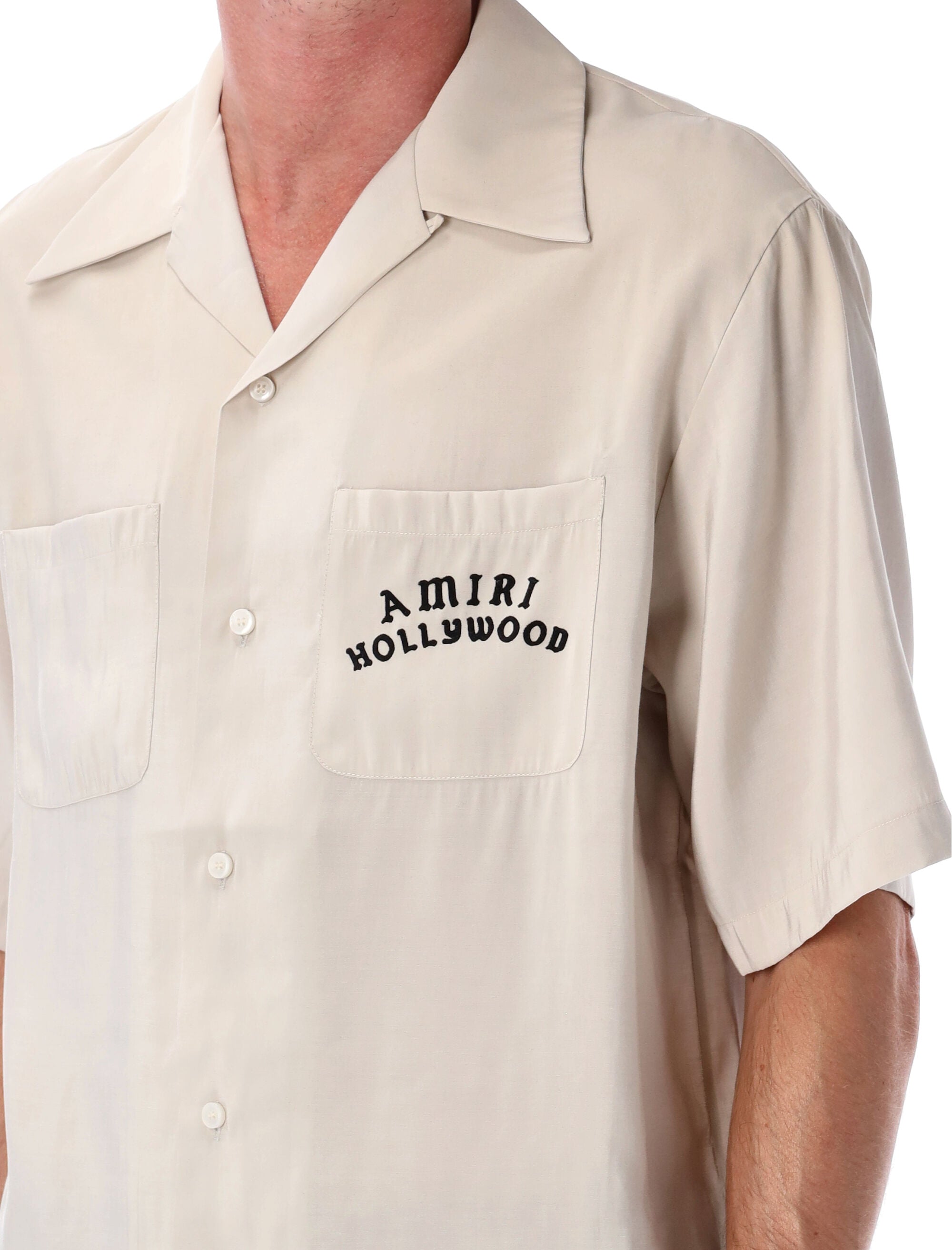 AMIRI Men's Hollywood Bowling Shirt - Size L