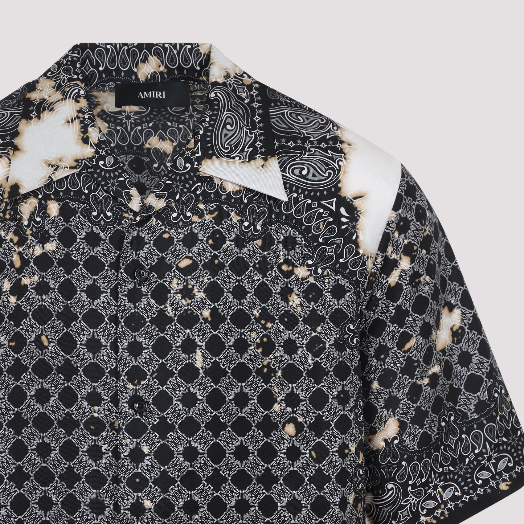 AMIRI Bleach Bandana Shirt for Men - FW25 Collection