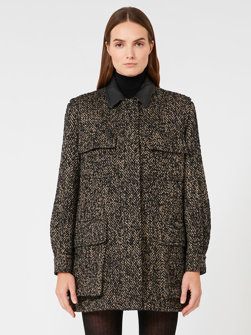MAX MARA Wool Tweed Jacket for Women - FW25 Collection