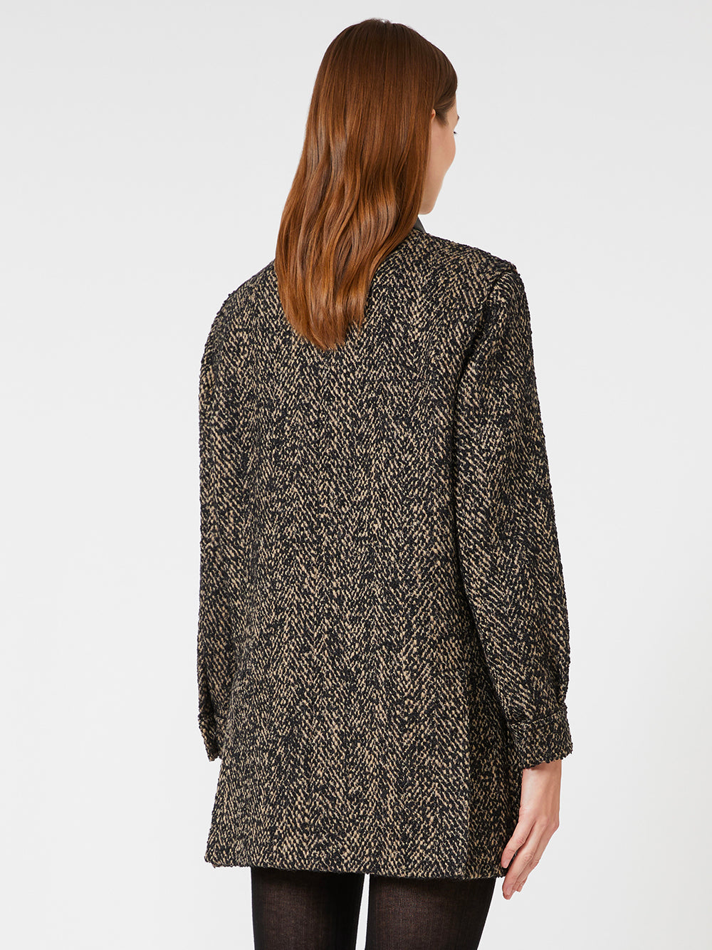MAX MARA Wool Tweed Jacket for Women - FW25 Collection