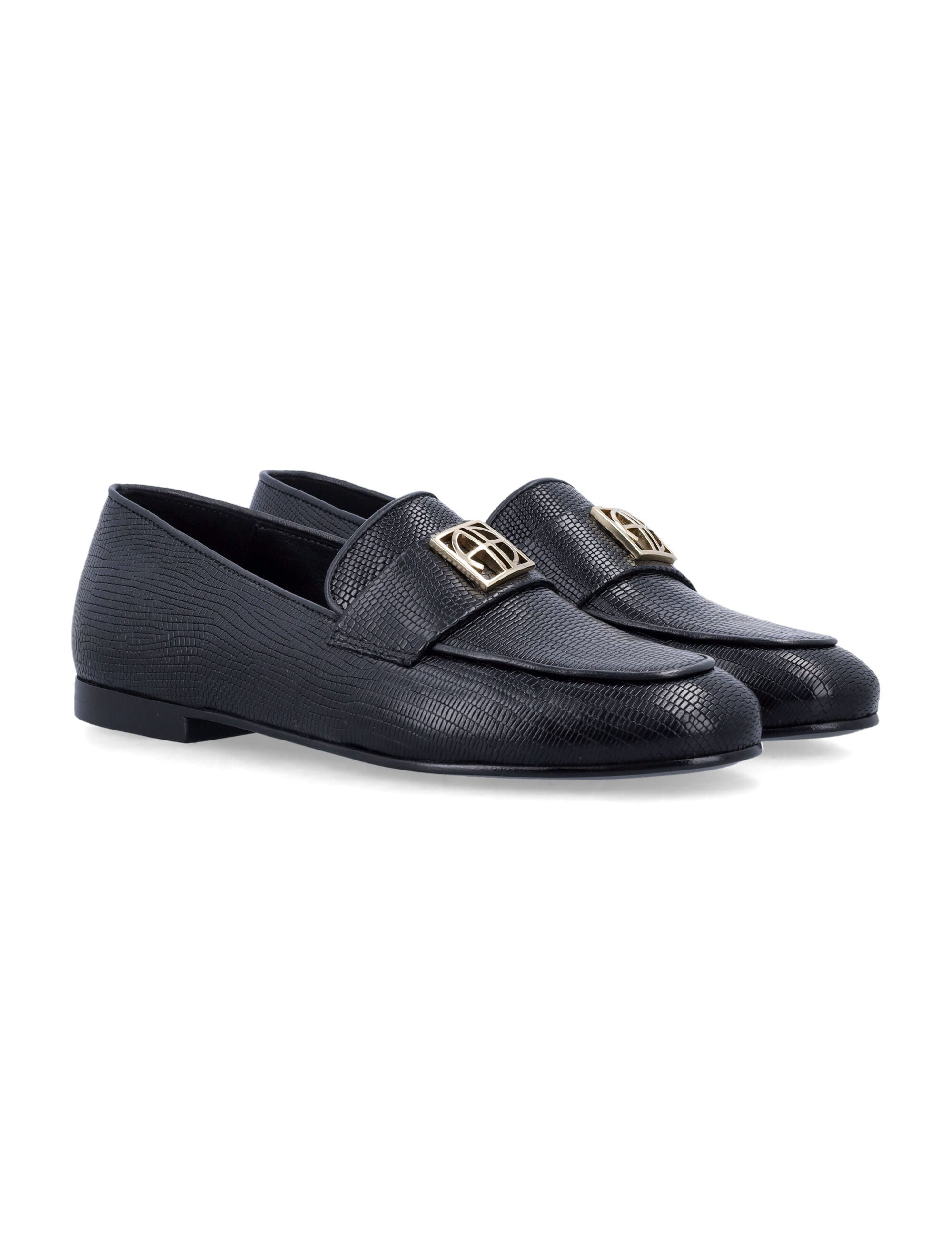 ANINE BING Chic Monogram Loafers for Women