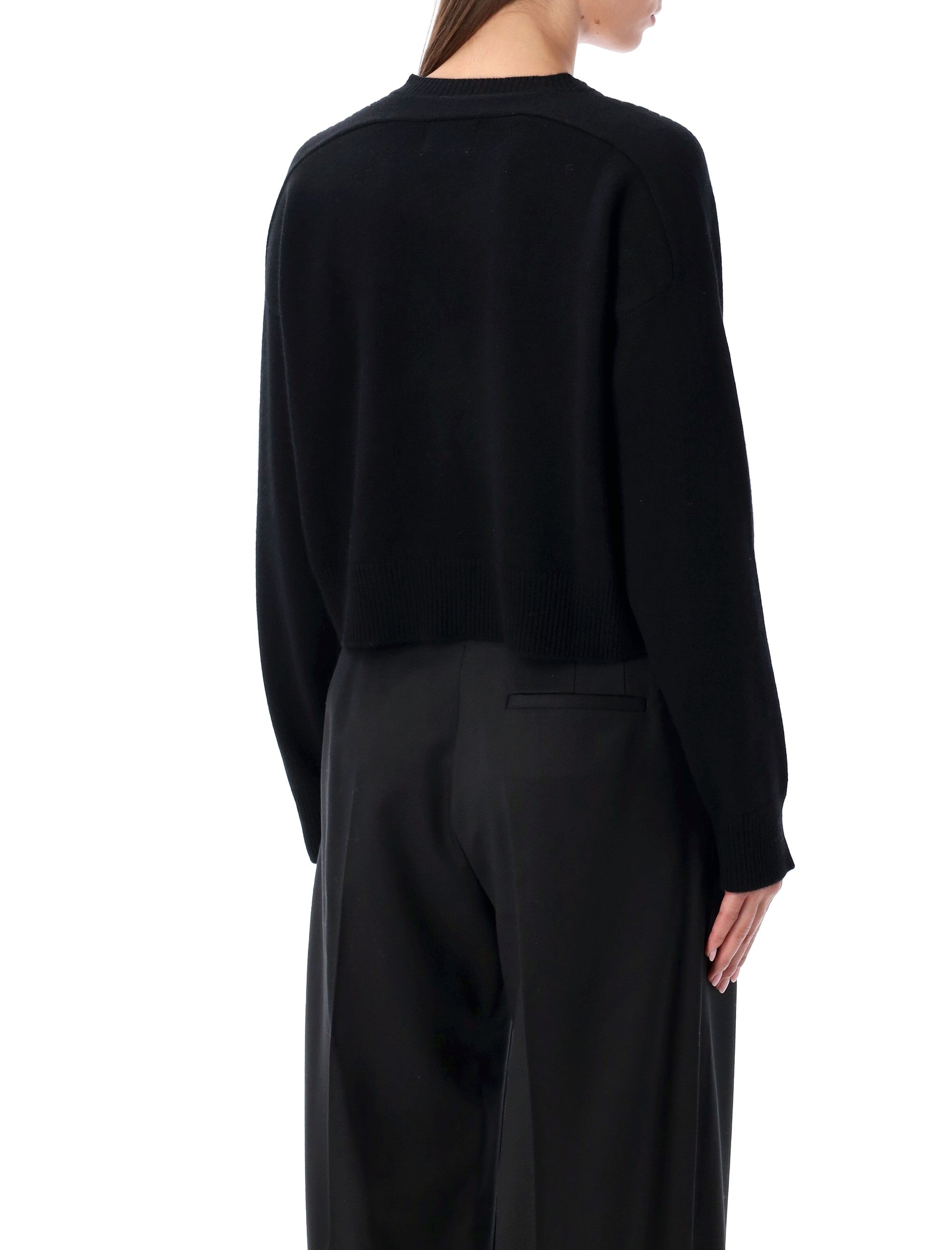 LOULOU Mini Cashmere V-Neck Sweater