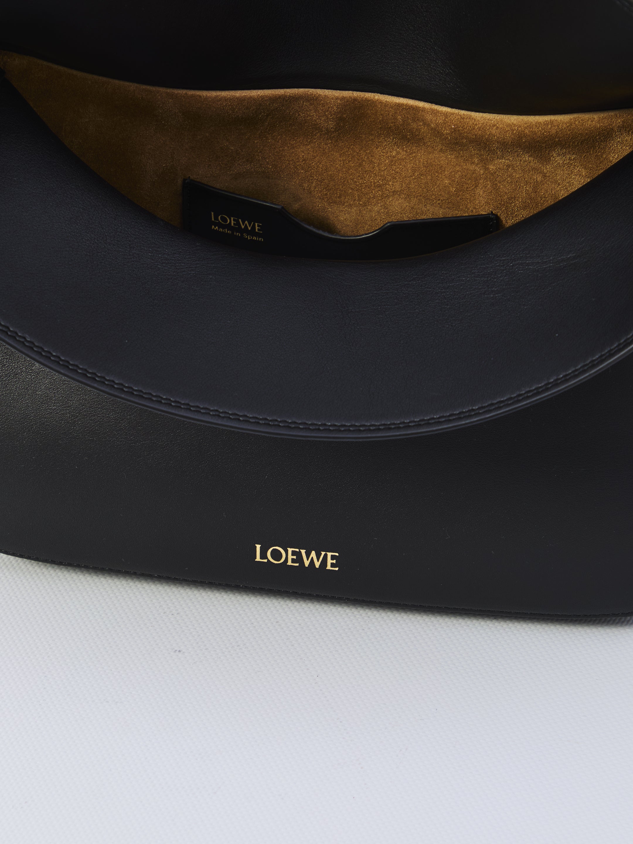 LOEWE Chain-Link Ruffled Shoulder Mini Handbag
