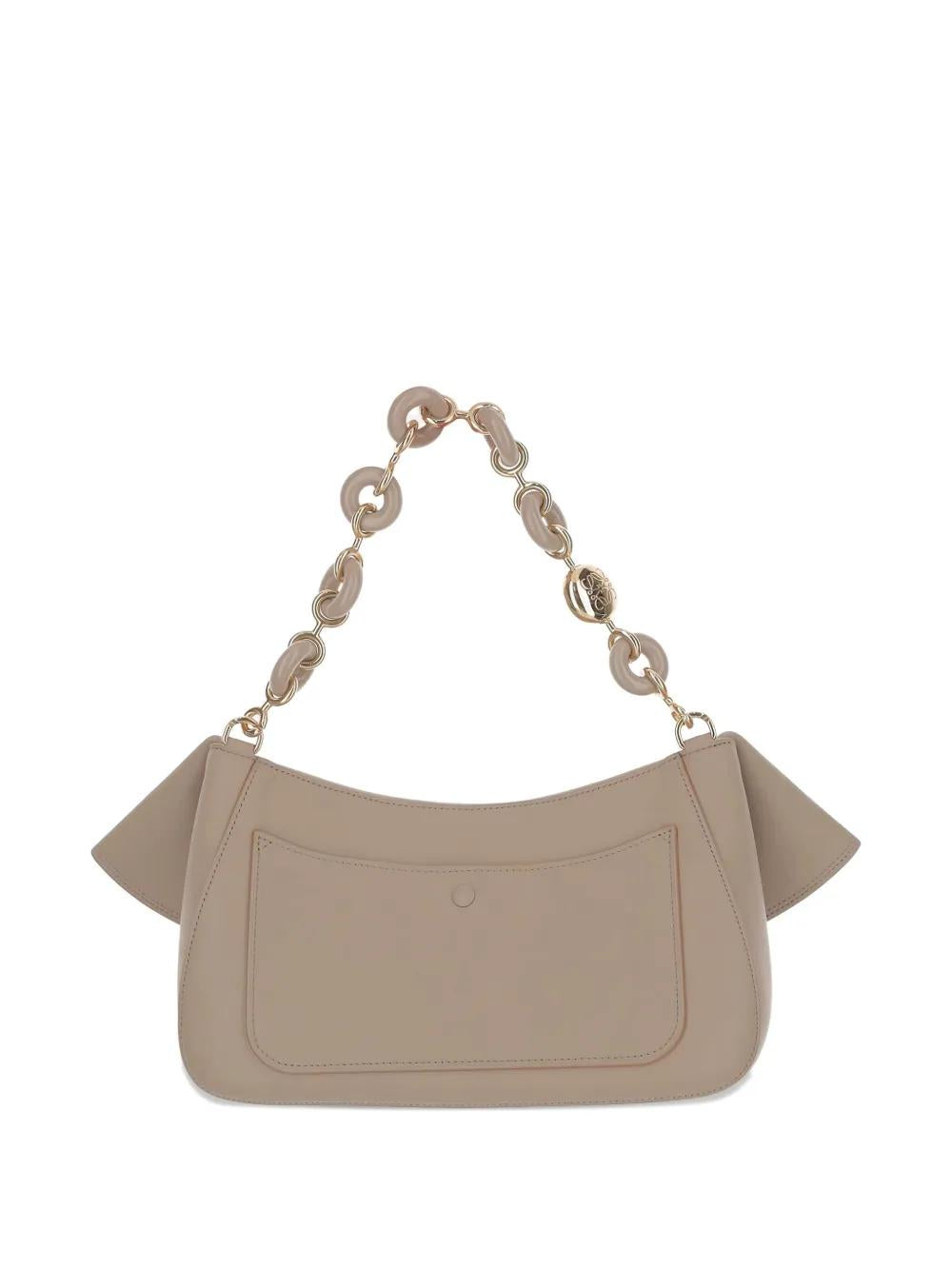 LOEWE Smooth Leather Medium Handbag with Removable Chain
