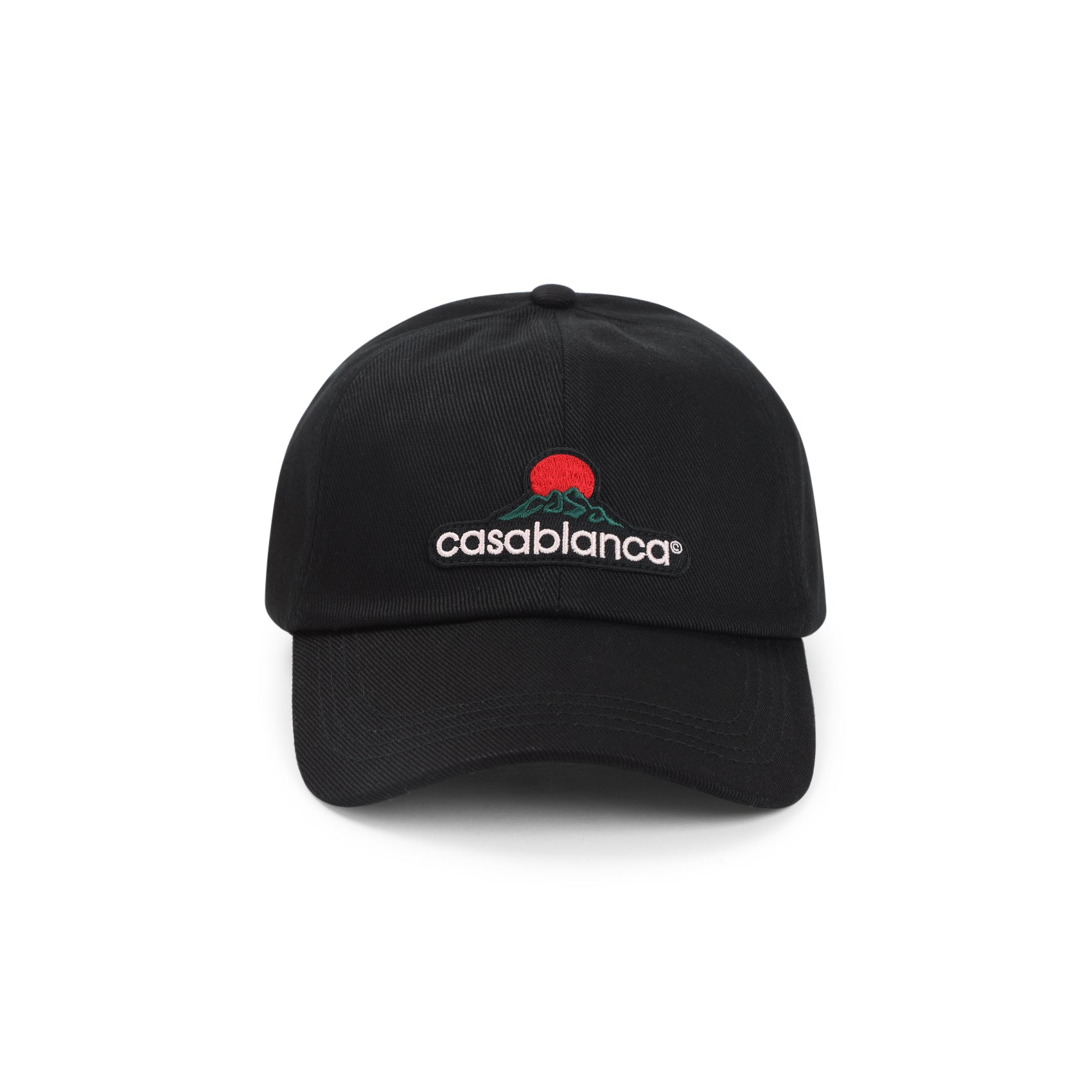 CASABLANCA Embroidered Patch Cap