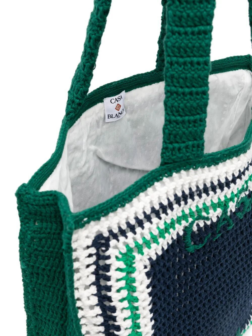 CASABLANCA Crochet Shopping Handbag - Unisex