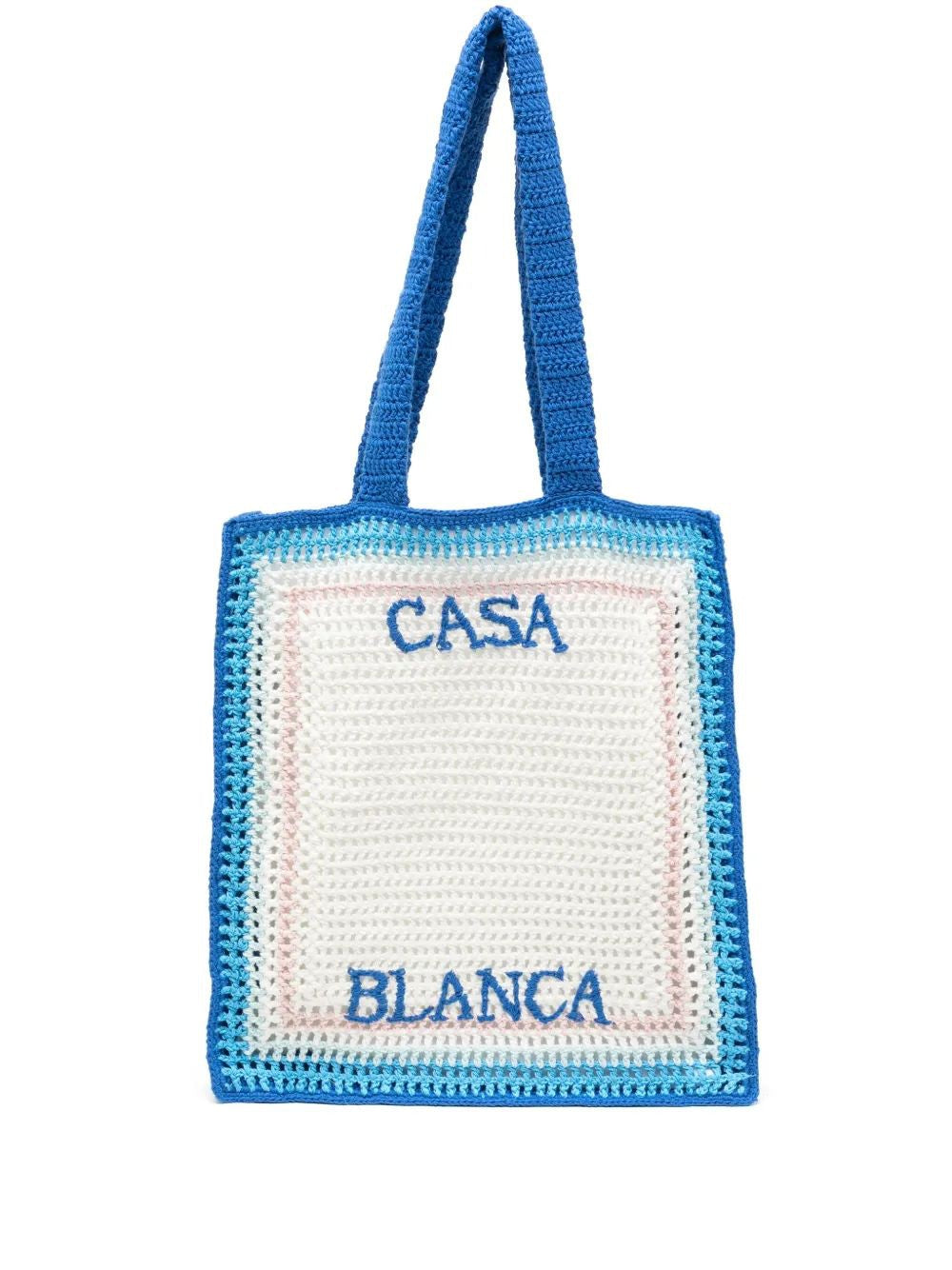 CASABLANCA Crochet Handbag for Men - Perfect SS25 Accessory