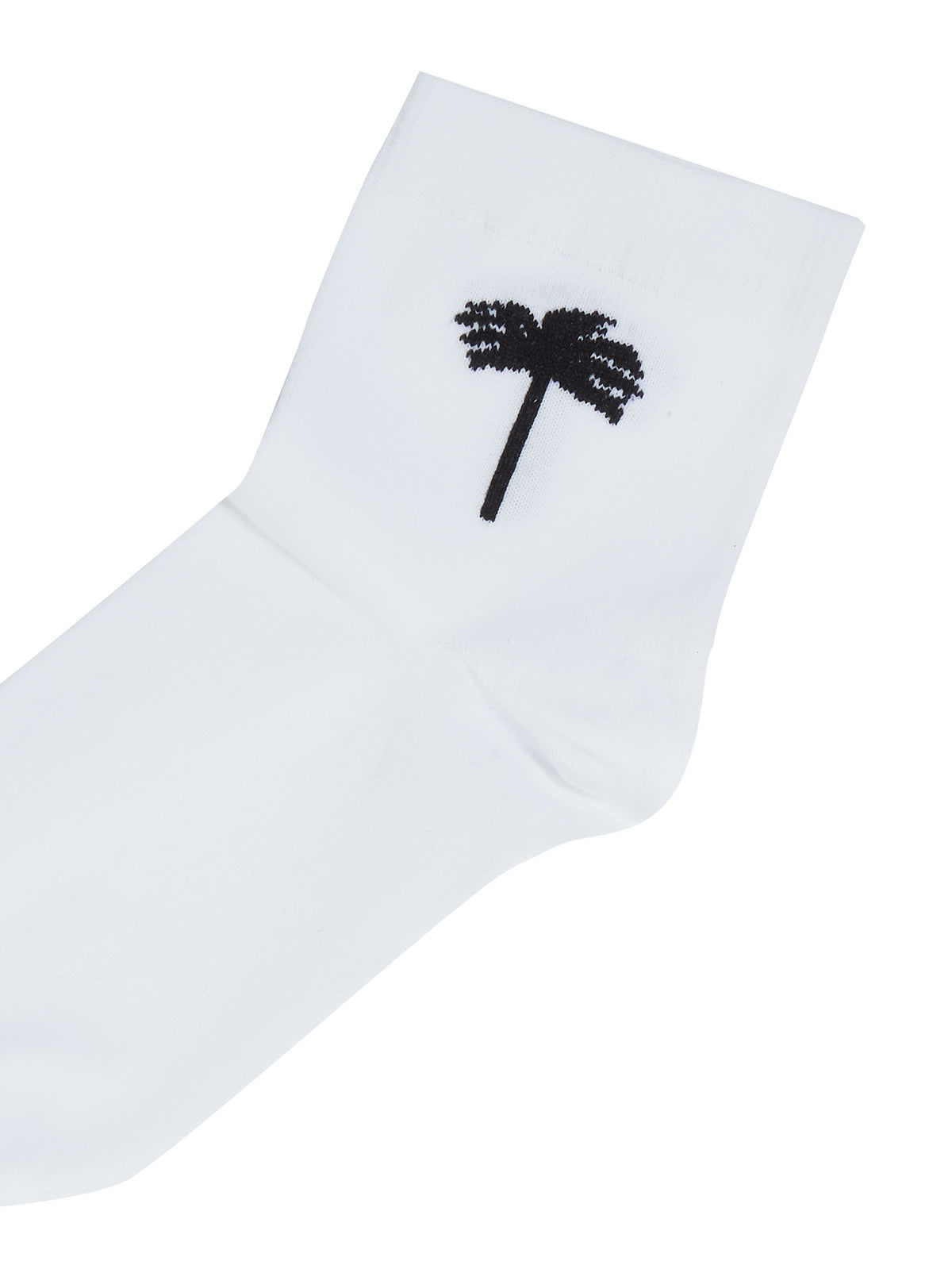 PALM ANGELS Embroidered Palm Mini Socks for Women