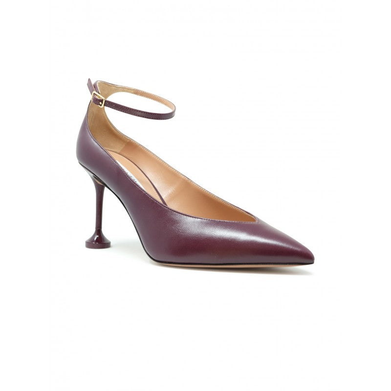 AQUAZZURA Elegant Leather Strong Pump 85 for Women