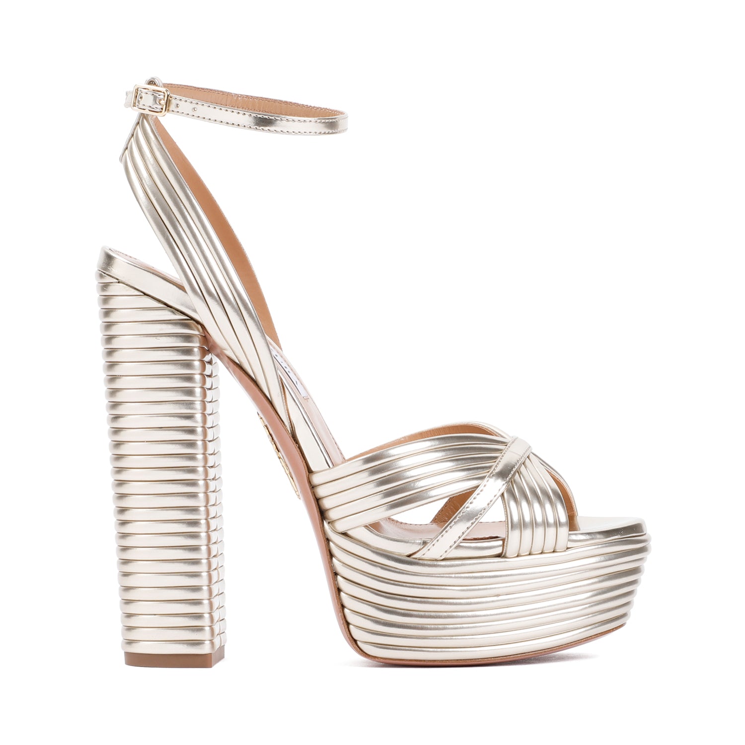 AQUAZZURA Sundance Plateau Sandals 14cm Heels