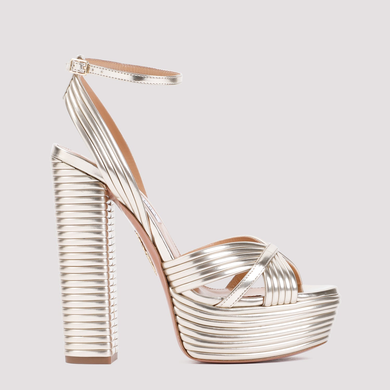 AQUAZZURA Sundance Plateau Sandals 14cm Heels