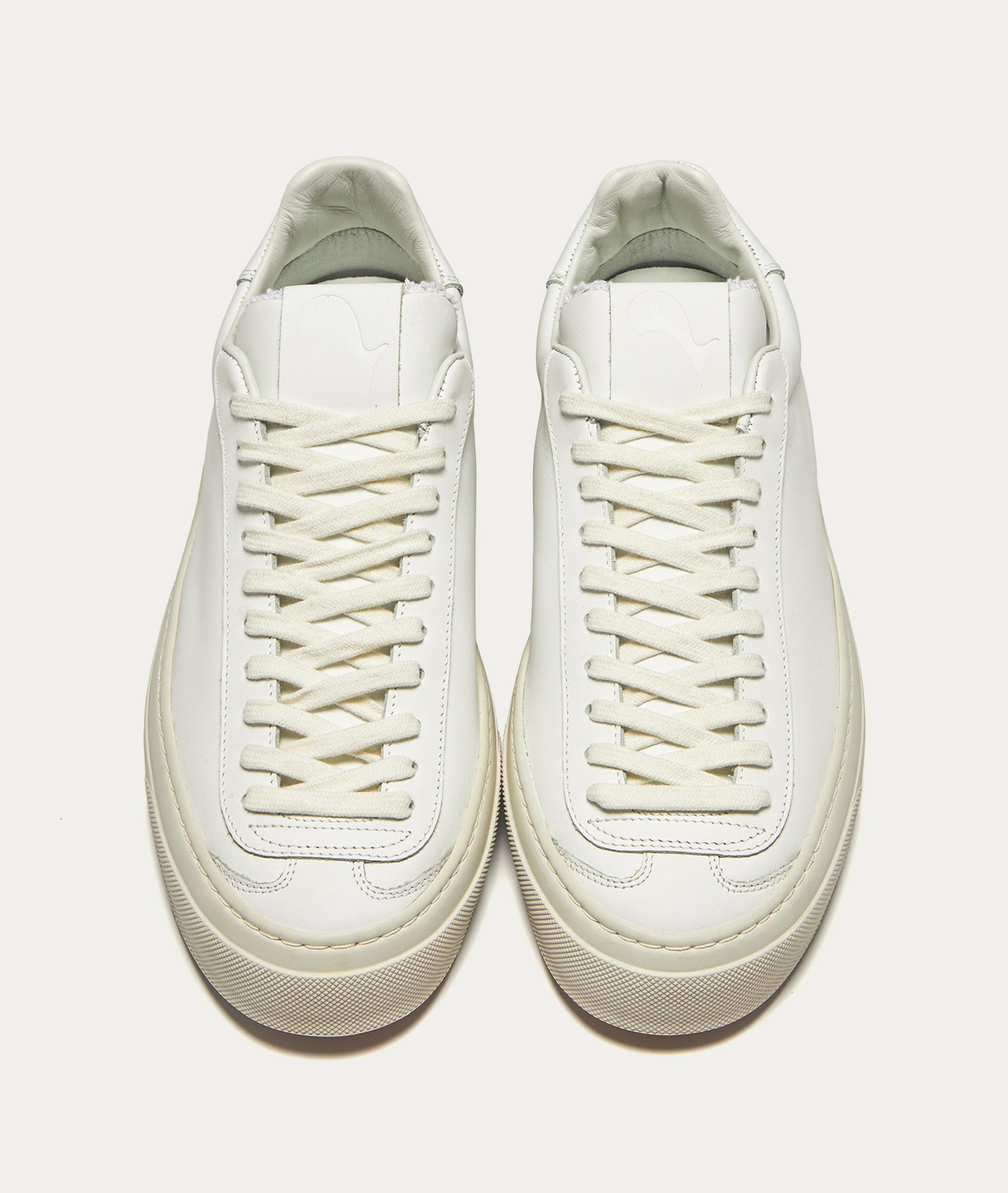 AQUA ALTA VENICE Minimalist Leather Sneakers