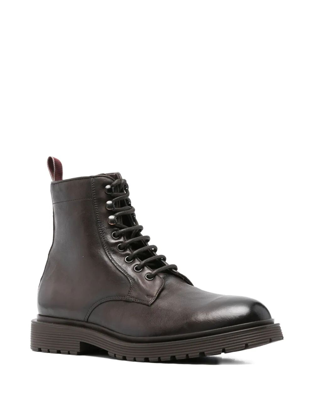 STURLINI Men's Lace-Up Leather Boots