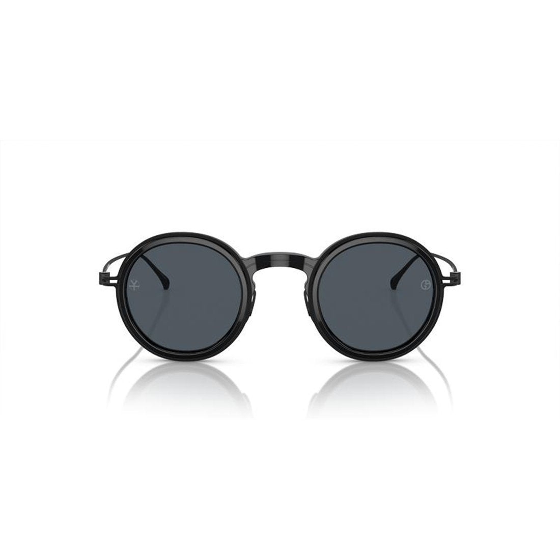 GIORGIO ARMANI Sleek Titanium Sunglasses for Men