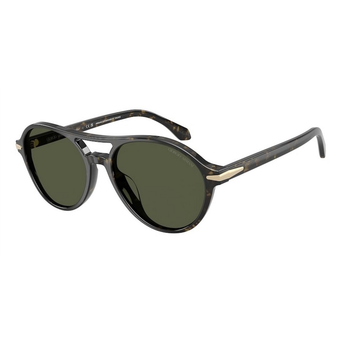 GIORGIO ARMANI Sleek Round Sunglasses for Men