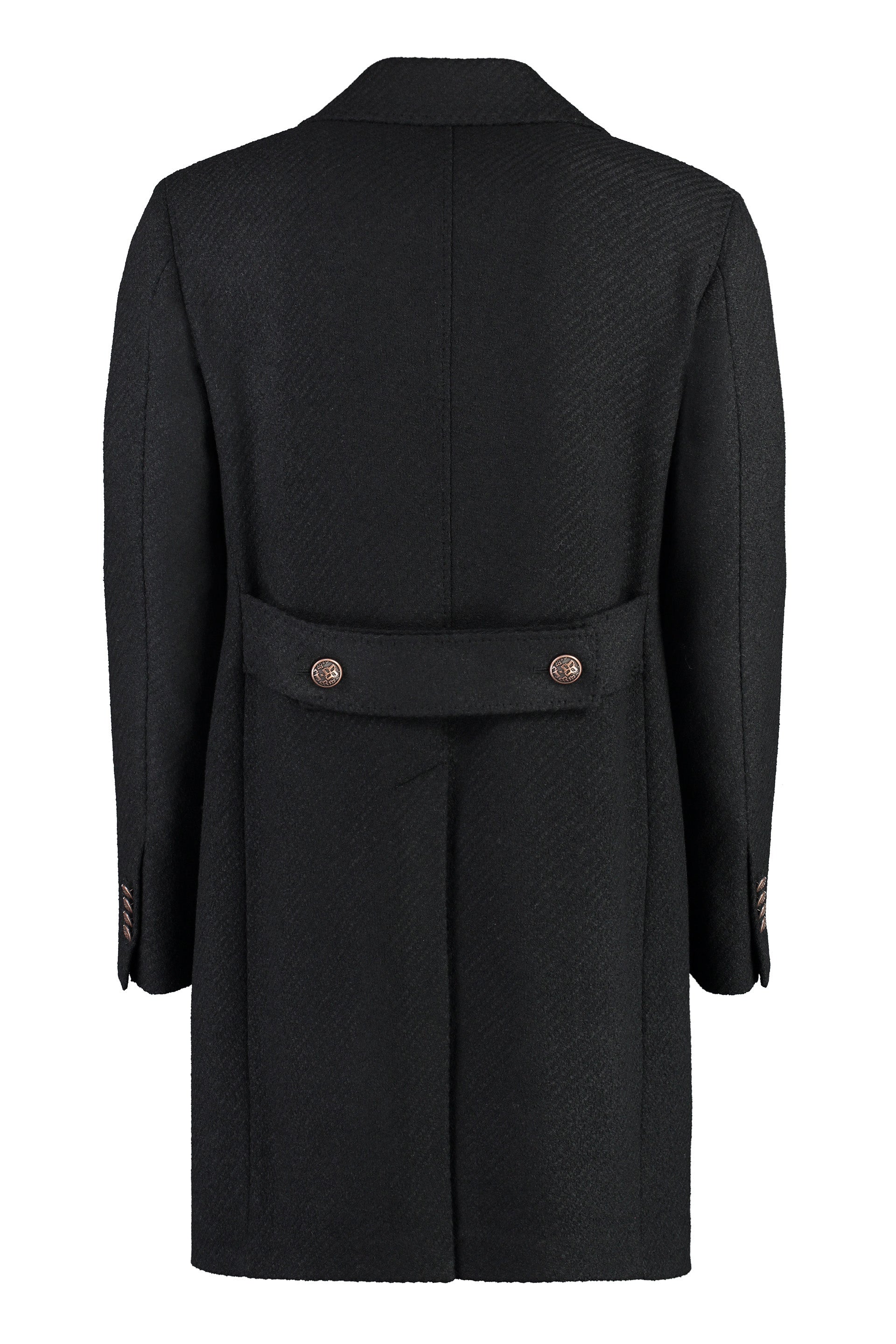 TAGLIATORE Double-Breasted Virgin Wool Jacket