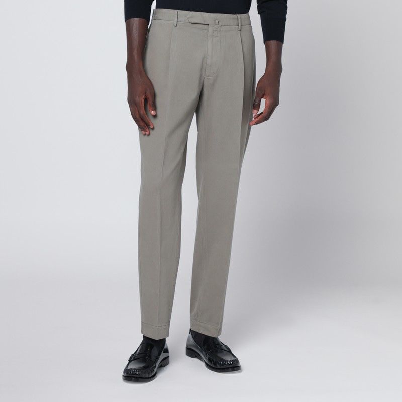 SANTANIELLO Cotton and Cashmere Trousers for Men