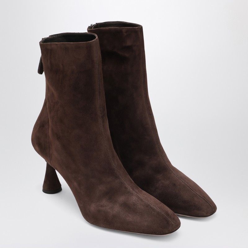AQUAZZURA Amore Bootie 75 - Suede Ankle Boots for Women