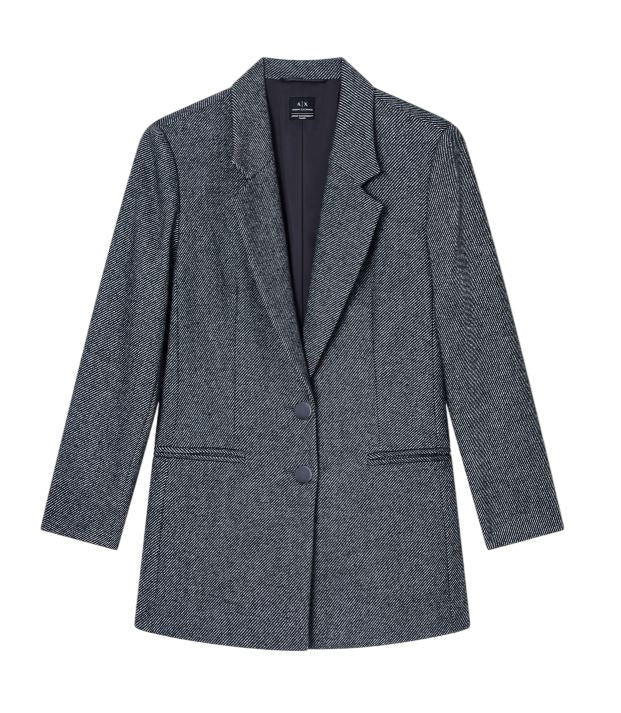 ARMANI EXCHANGE Tailored Blazer for Women - FW25 Collection
