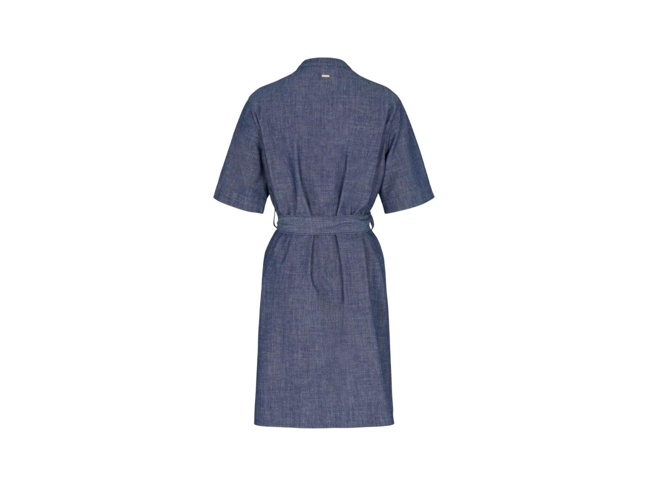 ARMANI EXCHANGE Casual Mini Denim Shirt Dress