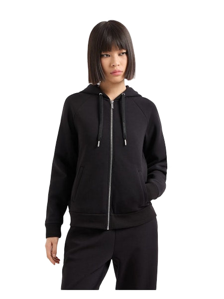 ARMANI EXCHANGE Cozy Zip-Up Hoodie for Women - Autumn/Winter 2025