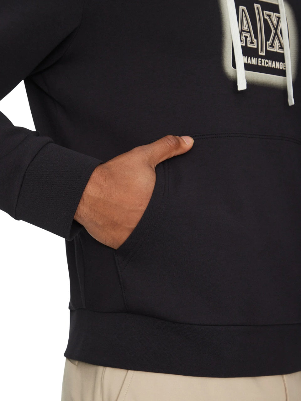 ARMANI EXCHANGE Men's Essential Comfort Hoodie