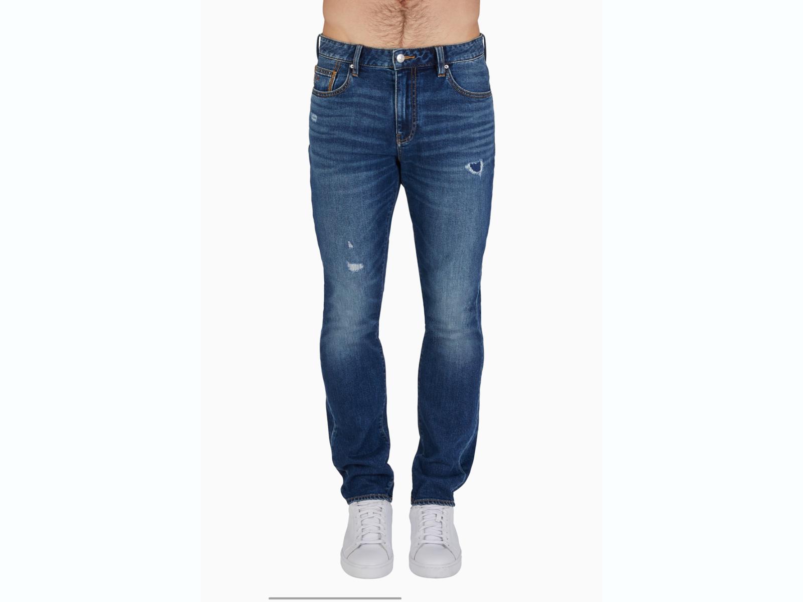 ARMANI EXCHANGE Slim Fit Stretch Jeans for Men