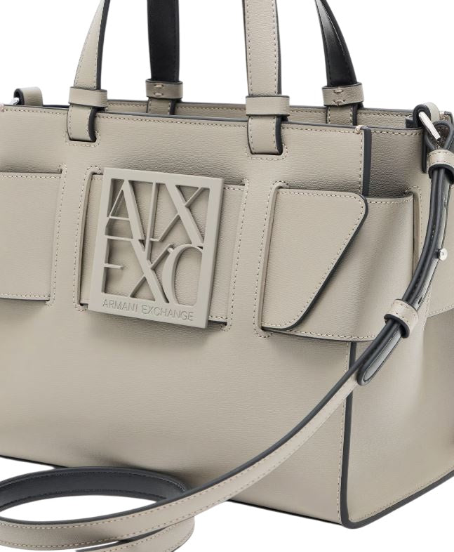 ARMANI EXCHANGE Medium Tote Shoulder Handbag