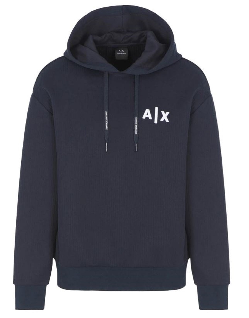 ARMANI EXCHANGE Men's Regular Fit Sweatshirt with Kangaroo Pocket