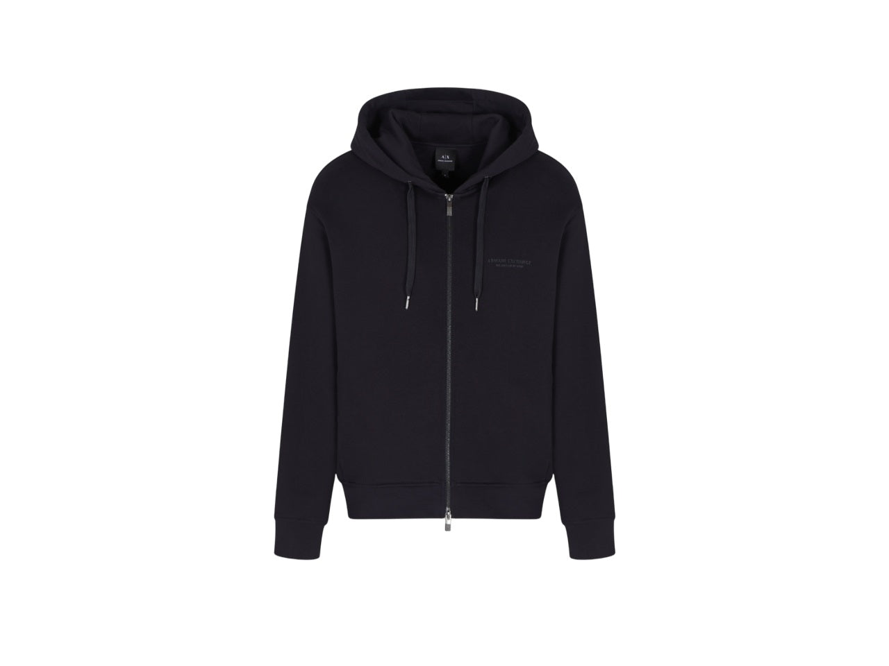 ARMANI EXCHANGE Comfort Fit Sweatshirt with Adjustable Hood